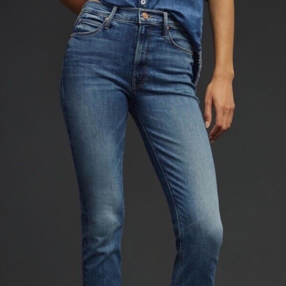 MOTHER Denim The Mid Rise Dazzler Ankle in Healing Jar - Picture 3 of 11